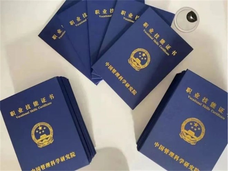 资格证书案例